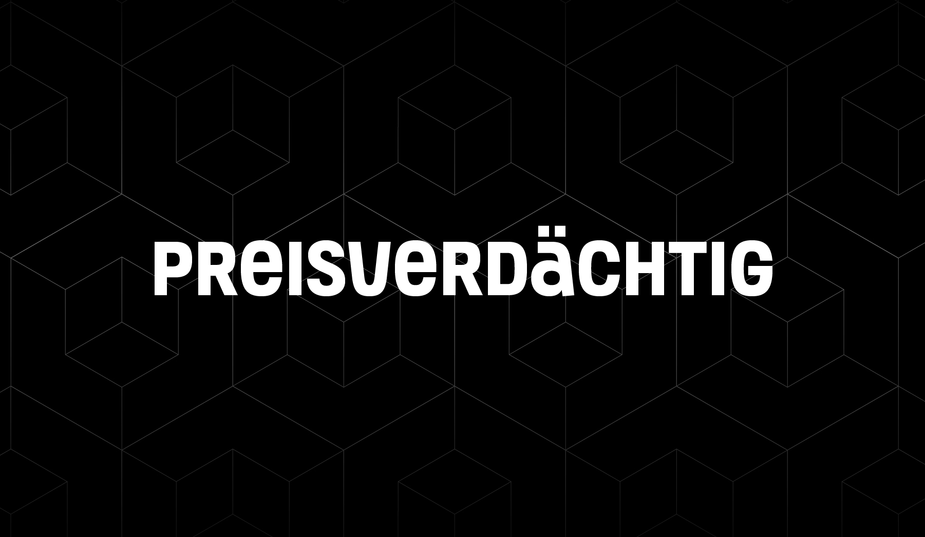 Junge kreative Frau vor dem Schriftzug: Preisverdächtig